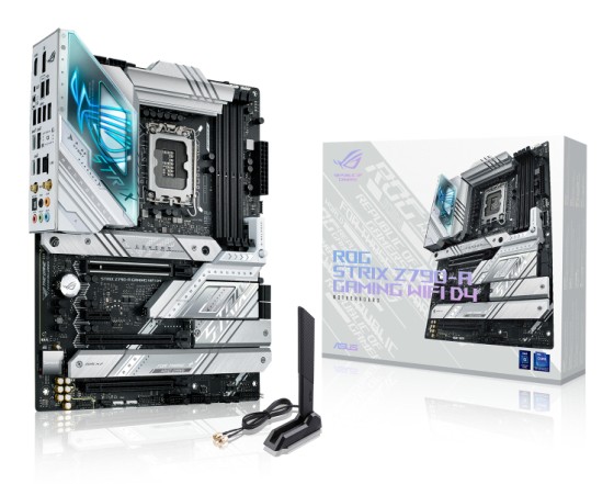 ASUS ROG Strix Z790-A Gaming WiFi D4 - Carte-mère - ATX - Socket LGA1700 - Z790 Chipset - USB 3.2 Gen 2x2, USB 3.2 Gen 2, USB-C 3.2 Gen2, USB 3.2 Gen 1 - 2.5 Gigabit LAN, Wi-Fi 6, Bluetooth - carte graphique embarquée (unité centrale requise) - audio HD (