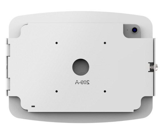 Compulocks iPad 10th-11th (A16) Gen Space Enclosure Wall Mount White - Kit de montage (support mural) - pour tablette - verrouillable - aluminium de haute qualité - blanc - Interface de montage : 100 x 100 mm - pour Apple 10.9-inch iPad (10ème génération)