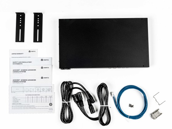 Avocent ACS 8000 Serial Console ACS8048DAC - Serveur de consoles - 48 ports - 1GbE, RS-232, RS-422, RS-485 - 1U - rack-montable