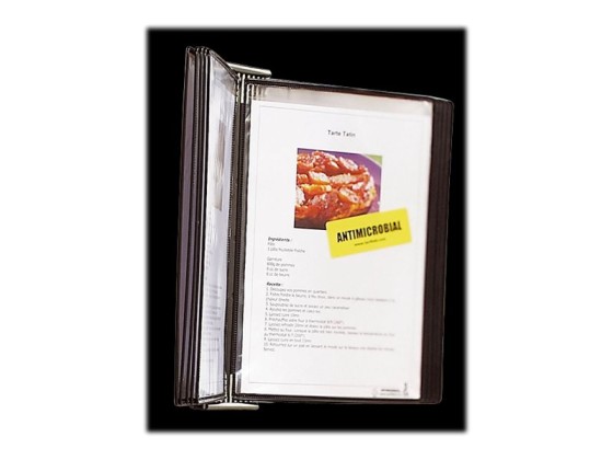 1 Kit mural METAL TARIFOLD 10 poches A4 antimicrobien