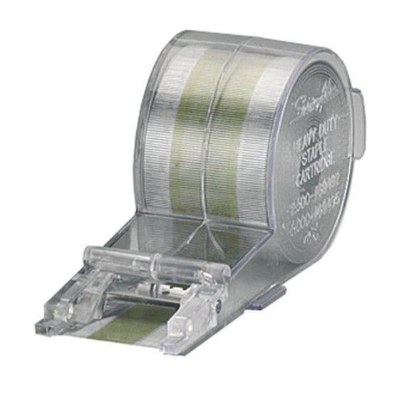 1 Boite de 5000 Agrafes en cartouche - Agrafeuse électrique STELLA 70 - LEITZ