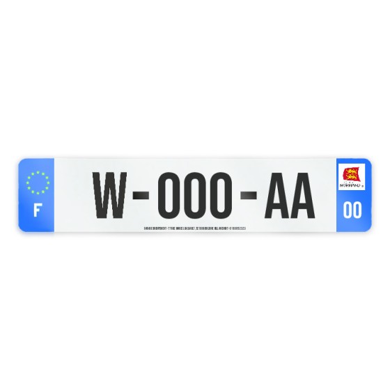 PLAQUE W GARAGE A PERSONNALISER