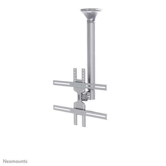 NEOMOUNTS FPMA-C400SILVER Support de plafond pour écran de 32-60p - h 64-104 cm