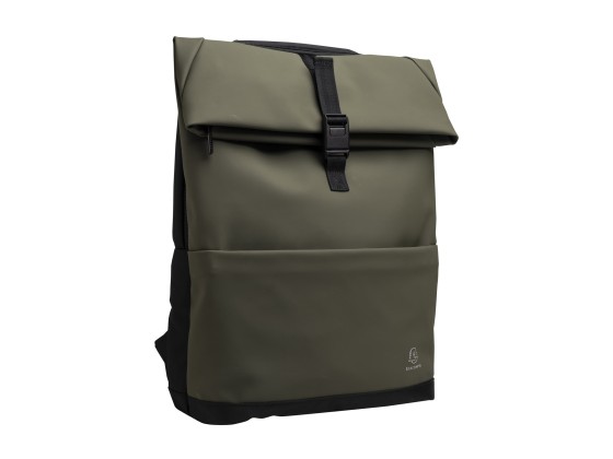 1 Sac à dos ordinateur Exactive Young 2 compartiments -  Vert Kaki