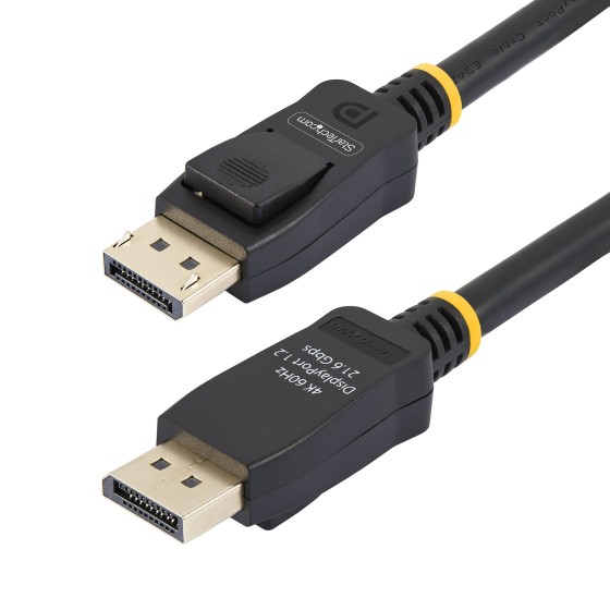 StarTech.com 2m VESA Certified DisplayPort 1.2 Cable - 10 Pack - 4K 60Hz - Câble DisplayPort - DisplayPort (M) verrouillé pour DisplayPort (M) verrouillé - DisplayPort 1.2 - 2 m - prise en charge UHD 4K60Hz, stéréo 3D - noir (pack de 10)