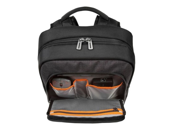 Targus TSB911EU sacoche d'ordinateurs portables 39,6 cm (15.6") Étui sac à dos Noir, Gris