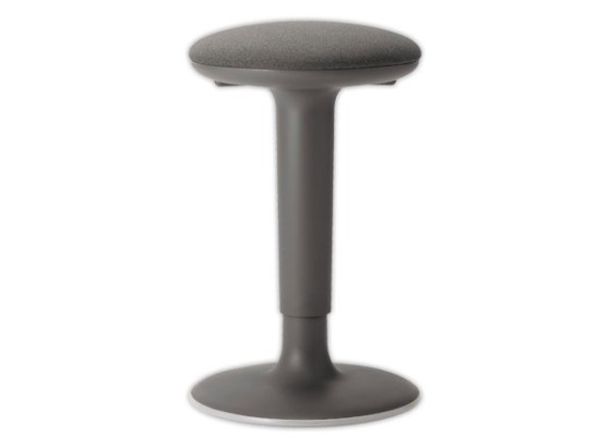 1 Tabouret oscillant gris