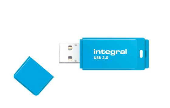 Integral Neon - Clé USB - 32 Go - USB 3.0 - bleu