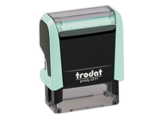 1 Tampon TRODAT Printy 4L Maxi 4911 personnalisable - Vert pastel