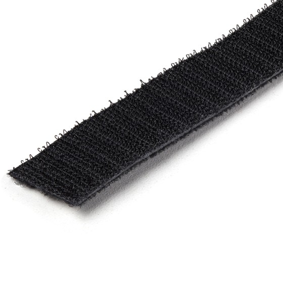 StarTech.com Attaches de câble à boucles auto-agrippantes en vrac - Rouleau de 7,6 m - Sangle pour câbles sur mesure - Noir - Rouleau d'attache de câble - 7.62 m - pour P/N: CABSHF2POST2, HKLP25BL, HKLP25GN, HKLP25RD, HKLP25YW, RK4OD