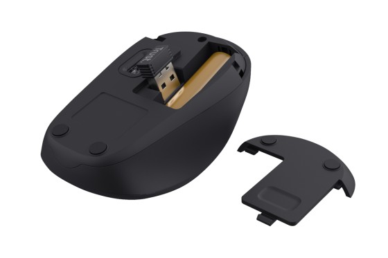 Trust Yvi+ Souris sans fil silencieuse