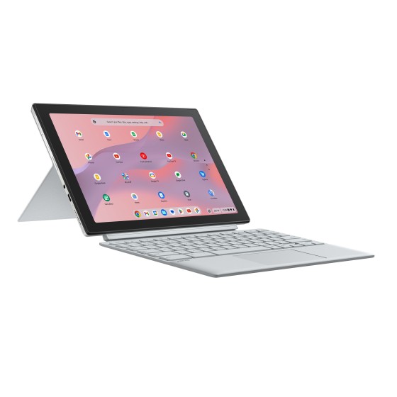 ASUS Chromebook CM30 Detachable CM3001DM2A-R70177 MediaTek Kompanio 520 26,7 cm (10.5") Écran tactile WUXGA 8 Go LPDDR4x-SDRAM 128 Go eMMC Wi-Fi 6 (802.11ax) ChromeOS Argent