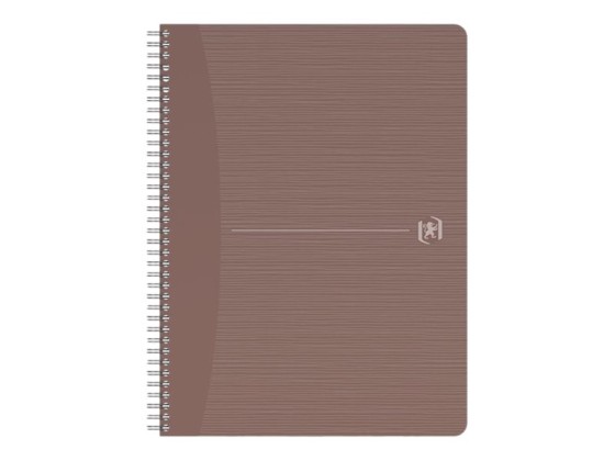 1 Cahier recyclé à spirales 180 pages 90gr A4 5x5.