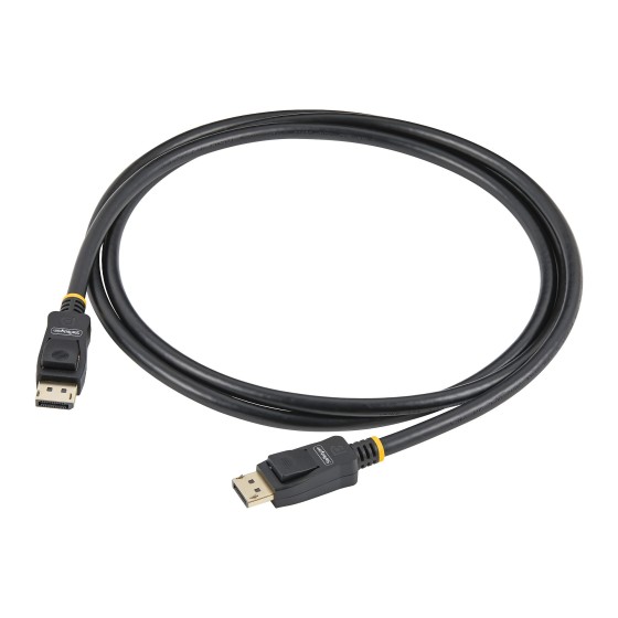 StarTech.com 2m VESA Certified DisplayPort 1.2 Cable - 10 Pack - 4K 60Hz - Câble DisplayPort - DisplayPort (M) verrouillé pour DisplayPort (M) verrouillé - DisplayPort 1.2 - 2 m - prise en charge UHD 4K60Hz, stéréo 3D - noir (pack de 10)