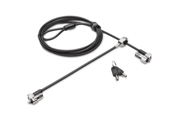Kensington NanoSaver Keyed Twin - Câble de sécurité