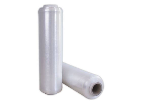 1 Lot de 6 Rouleaux de film étirable pré-étiré - 390mm x 600m.