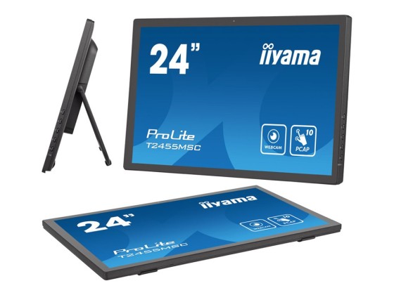 iiyama ProLite T2435MSC-B2 écran plat de PC 59,9 cm (23.6") 1920 x 1080 pixels Full HD LED Écran tactile Noir