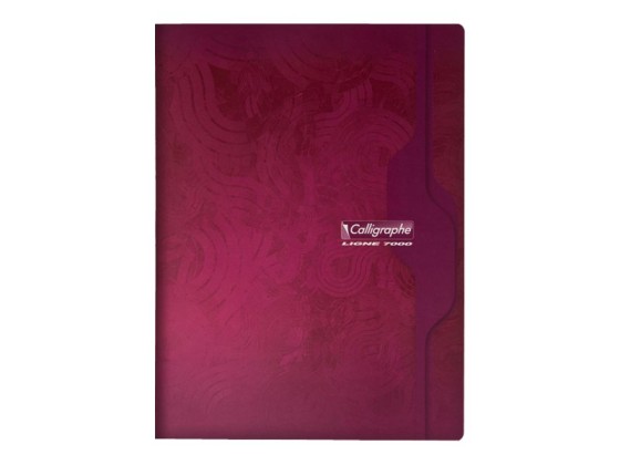 1 Cahier agrafé Calligraphe 70g, 24x32 cm,5x5,96 pages
