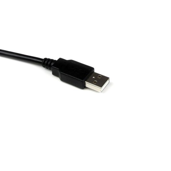 StarTech.com Câble d'Extension Mâle/Femelle USB 2.0 de 1.50m - Prolongateur USB pour Bureau - 1x USB A Mâle - 1x USB A Femelle - Rallonge de câble USB - USB (M) pour USB (F) - 1.5 m - noir - pour P/N: MSDREADU2OTG, USB56KEM3, USB56KEMH2, UUSBOTG