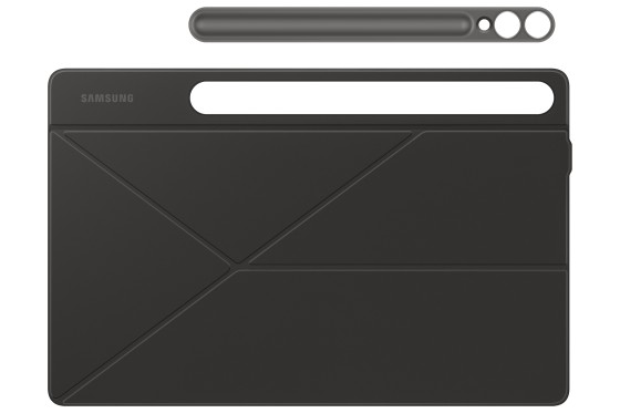 Samsung EF-BX810 - Étui à rabat pour tablette - noir - pour Galaxy Tab S9 FE+, Tab S9+