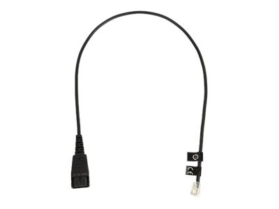 1 Cordon téléphonique pour casque Jabra