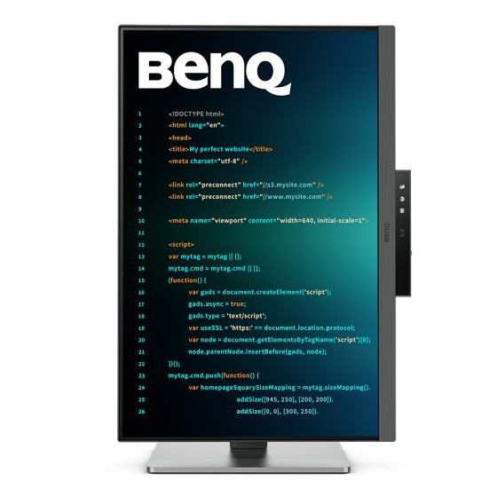 BenQ RD240Q - Écran LED - 24.1" - 2560 x 1600 WQXGA @ 60 Hz