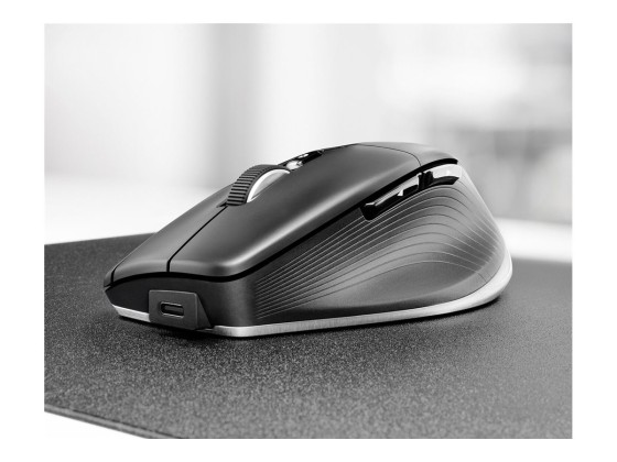3Dconnexion CadMouse Pro Wireless - Souris - ergonomique - 7 boutons - sans fil - Bluetooth, 2.4 GHz - récepteur sans fil USB