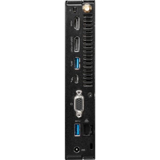 MSI PRO DP10 13M 011BE - Barebone - SFF 1 x Core i5 1340P / jusqu'à 4.6 GHz - RAM 0 Go - Carte graphique Intel Iris Xe - IEEE 802.11ax (Wi-Fi 6E), Gigabit Ethernet, 2.5 Gigabit Ethernet, Bluetooth 5.3 - noir
