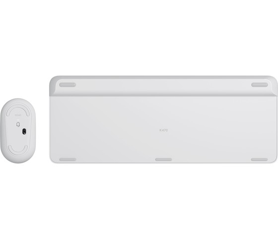 Logitech MK470 clavier Souris incluse Bureau RF sans fil AZERTY Français Blanc