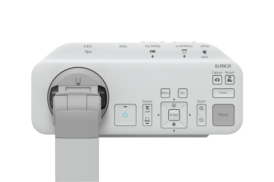 EPSON ELPDC21 document camera for projectors 2 Mio pixels 10x digital zoom 10x optical zoom