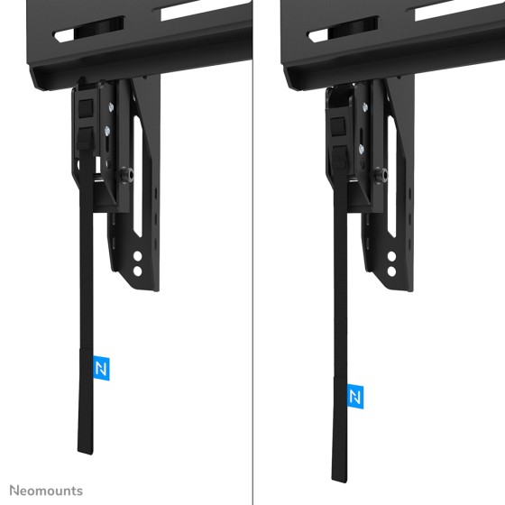 NEOMOUNTS WL35-750BL16 Support mural inclinable pour écran 42-86p- robuste - verrouillable - installation rapide - TÜV