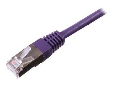 Uniformatic - Cordon de raccordement - RJ-45 (M) pour RJ-45 (M) - 10 m - FTP - CAT 6 - moulé - violet