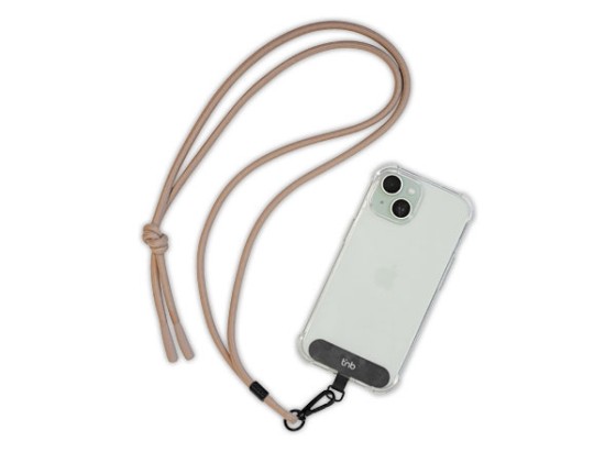 1 Cordon universel pour smartphone beige