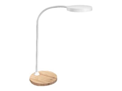 1 Lampe led Flex socle couleur bois