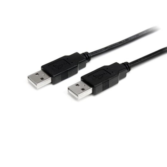 StarTech.com Câble USB 2.0 A vers A de 1 m - M/M - Câble USB - USB (M) pour USB (M) - USB 2.0 - 1 m - noir - pour P/N: ST4200MINI2, SV231HDMIUA