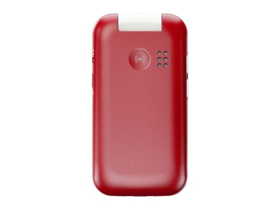 DORO 2820 - 4G téléphone de service / Mémoire interne 17 Mo - microSD slot - 320 x 240 pixels - rear camera 0,3 MP - rouge