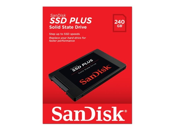 SanDisk SSD PLUS - SSD - 240 Go - interne - 2.5" - SATA 6Gb/s