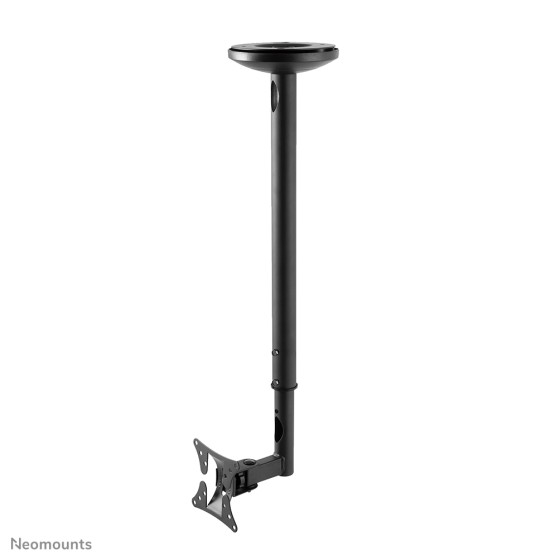 NEOMOUNTS FPMA-C050BLACK Support de plafond pour écran de 10-30p - h 60-85 cm