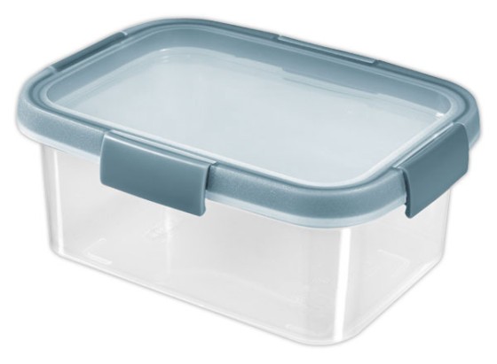 1 Boîte de conservation alimentaire 1,2LCURVER - Gris