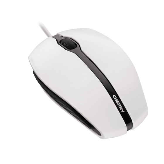 CHERRY GENTIX Souris optique 1000 dpi 3 boutons USB blanche