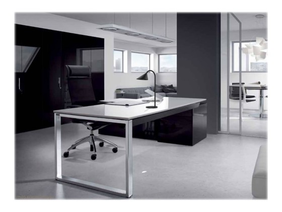 1 Lampe de bureau SOL - Noire