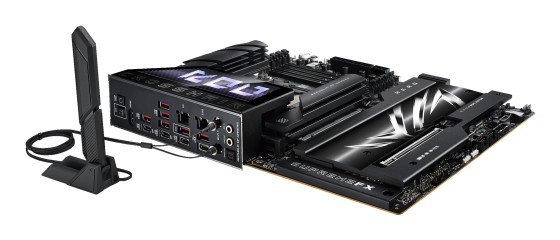 ASUS ROG CROSSHAIR X870E HERO - Carte-mère - ATX - Socket AM5 - AMD X870E Chipset - USB4, USB 3.2 Gen 2, USB-C 3.2 Gen2, USB 3.2 Gen 1, USB-C 3.2 Gen 2x2 - Wi-Fi 7, Bluetooth, 5 Gigabit Ethernet - carte graphique embarquée (unité centrale requise) - audio