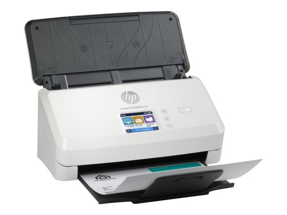 HP ScanJet Pro N4000 snw1 scanner à défilement Réseau et USB A4 recto-verso avec chargeur auto 50 feuilles - jusqu’à 40 ppm/80ipm