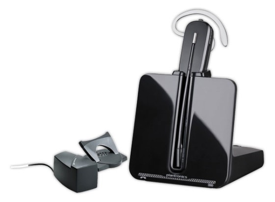 1 Micro-casque CS540A PLANTRONICS sans fil, sa base + HL10