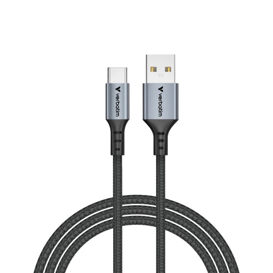 Verbatim 31843 câble USB USB 2.0 1,2 m USB A USB C Noir