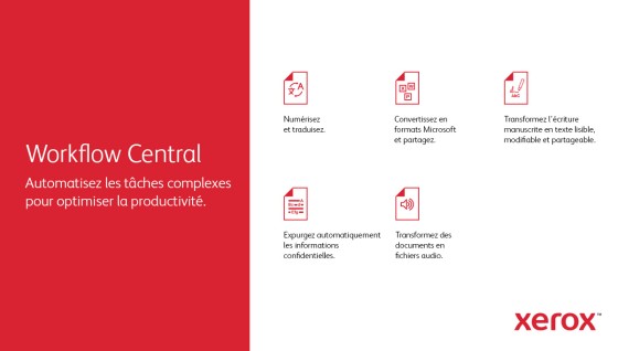 Xerox B225 copie/impression/numérisation recto verso sans fil A4, 34 ppm, PS3 PCL5e/6, chargeur automatique de documents, 2 magasins, total 251 feuilles