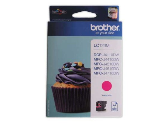 Brother LC123M - Cartouche d'encre originale – Magenta