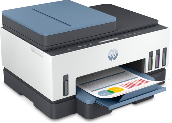 HP Smart Tank 7306 All-in-One A4 color 9ppm Print Scan Copy Dark Surf Blue