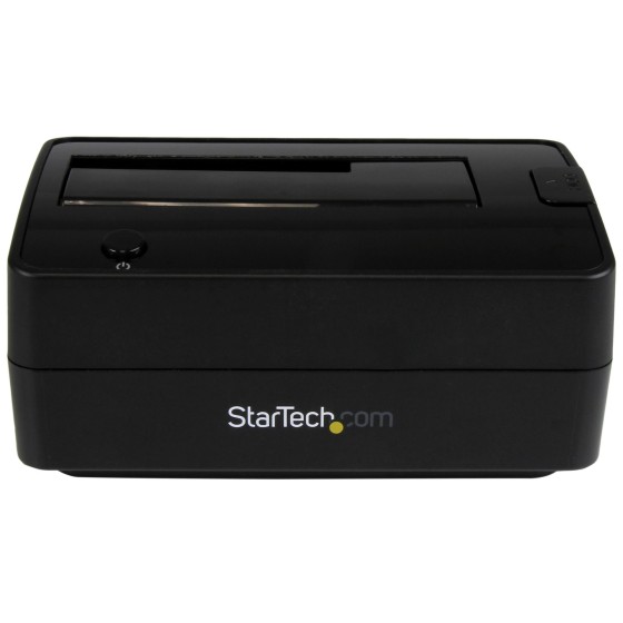 StarTech.com Station d'accueil USB 3.1 (USB-A, USB-C) ou eSATA pour disque dur / SSD SATA de 2,5"/3,5" - Câbles USB-A et USB-C intégrés - Station d'accueil HDD - baies : 1 - 2.5", 3.5" - SATA 6Gb/s - eSATA, USB 3.1 (Gen 2) - noir