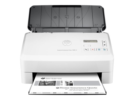 HP Scanjet Enterprise Flow 7000 s3 Alimentation papier de scanner 600 x 600 DPI A4 Blanc